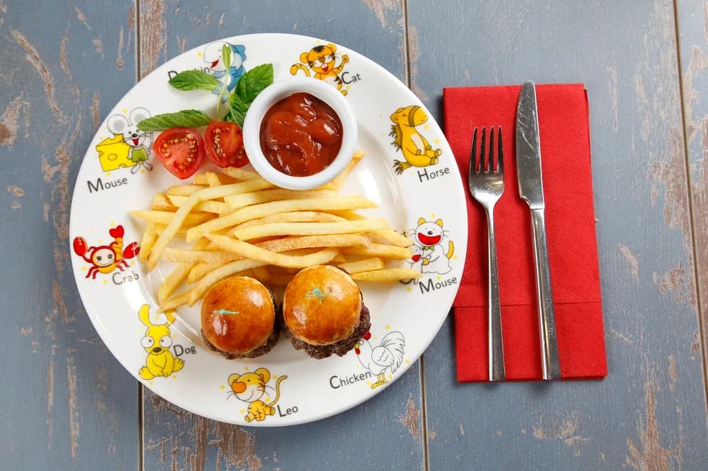 Mini Burger Tabağı