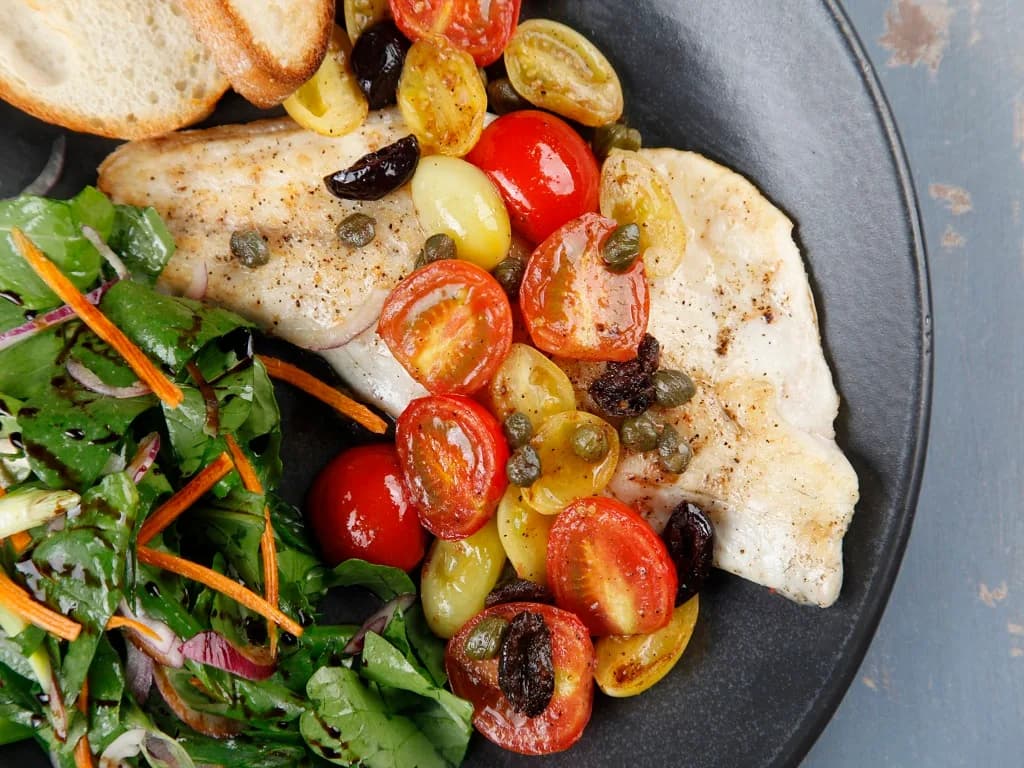Branzino Con Pomodorini-YENİ