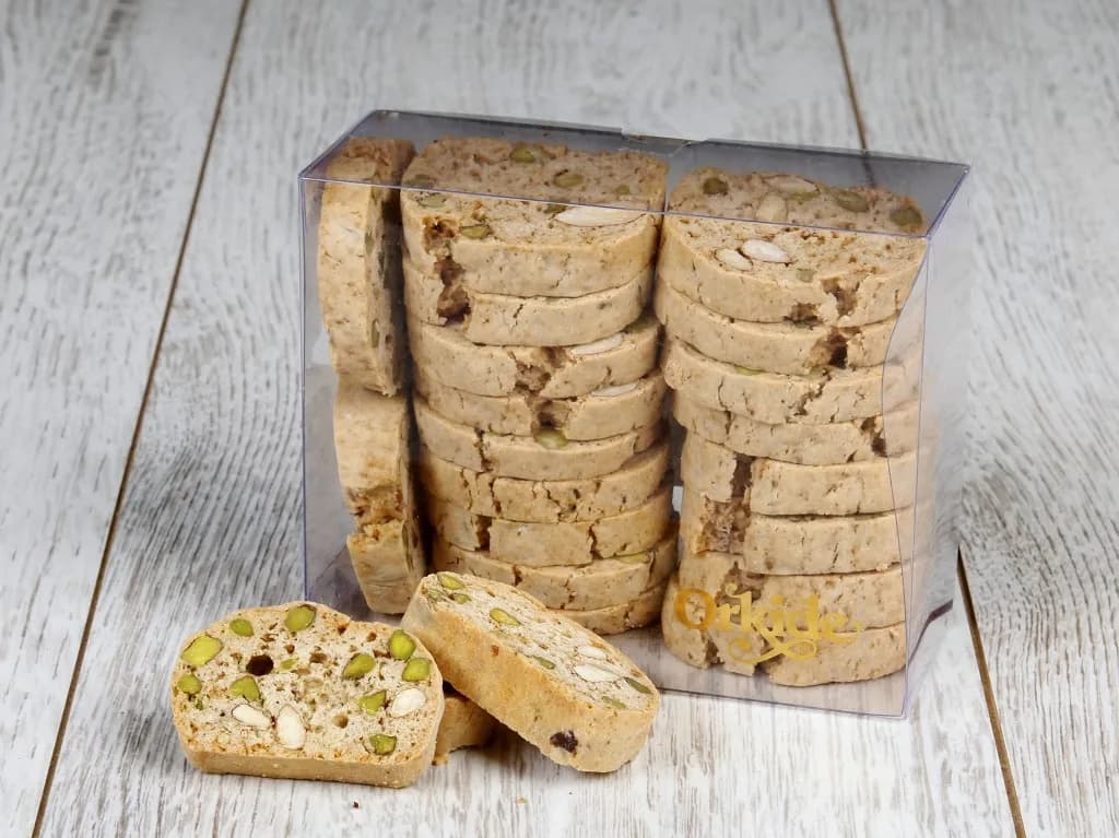 Bademli & Fıstıklı Biscotti (250 gr.)